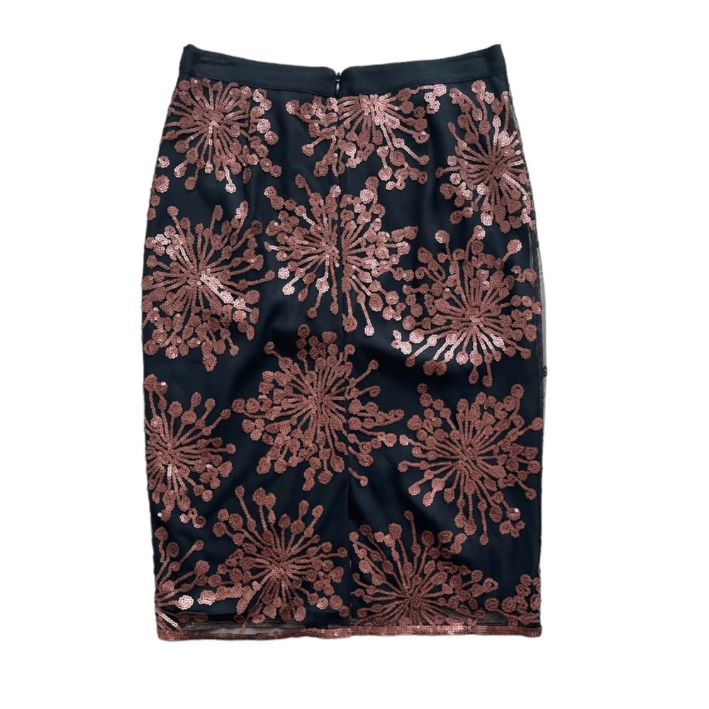 Boden sequin party copper black pencil skirt - Picture 4 of 9